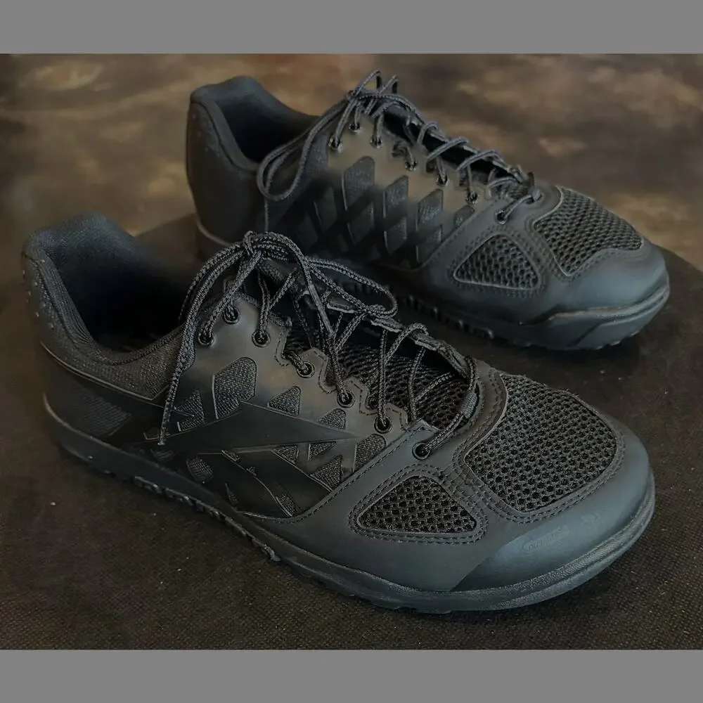 Reebok Men's Black Athletic Shoes